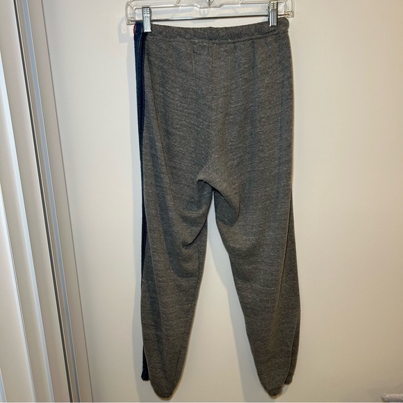 Aviator Nation 5 Stripe Sweatpants Heather Grey Size Small - Picture 8 of 13